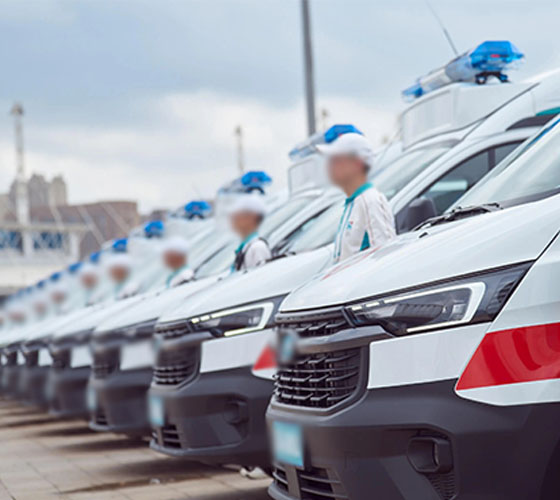 金川县服务车队展示